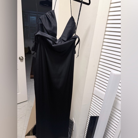 Alex PerryMason cut-out satin midi dress